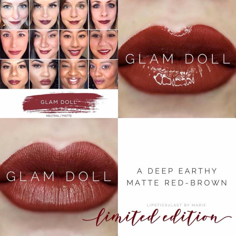 Glam doll limited edition lipsense color